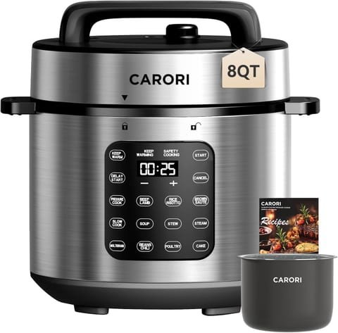 9-in-1 Electric Pressure Cooker, 1000W Instant Multi-Cooker with IMD Touchscreen