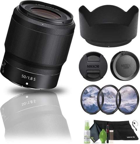 Nikon NIKKOR Z 50mm f/1.8 S Lens