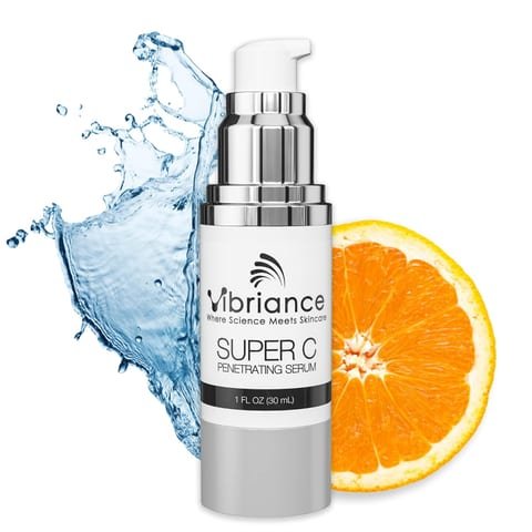 Vibriance Super C Serum for Mature Skin - All-in-One Vitamin Formula Hydrates
