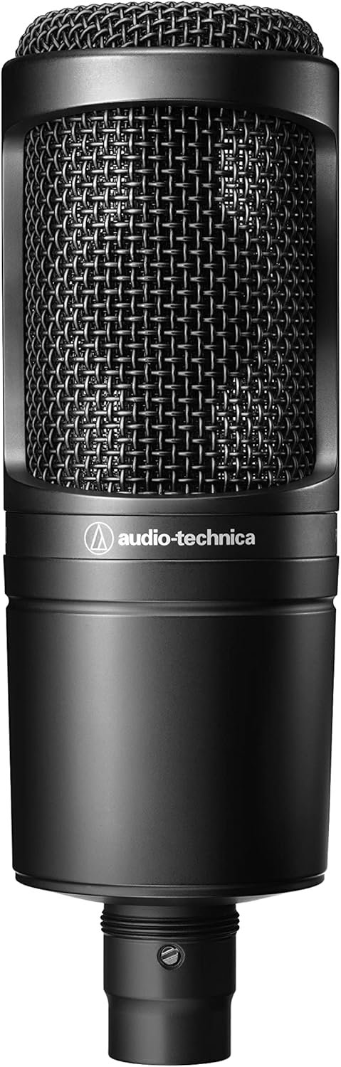 Audio-Technica AT2020 Cardioid Condenser Microphone