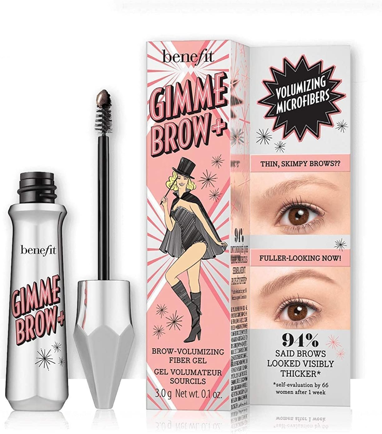 Benefit Cosmetics Gimme Brow+ Volumizing Eyebrow Gel