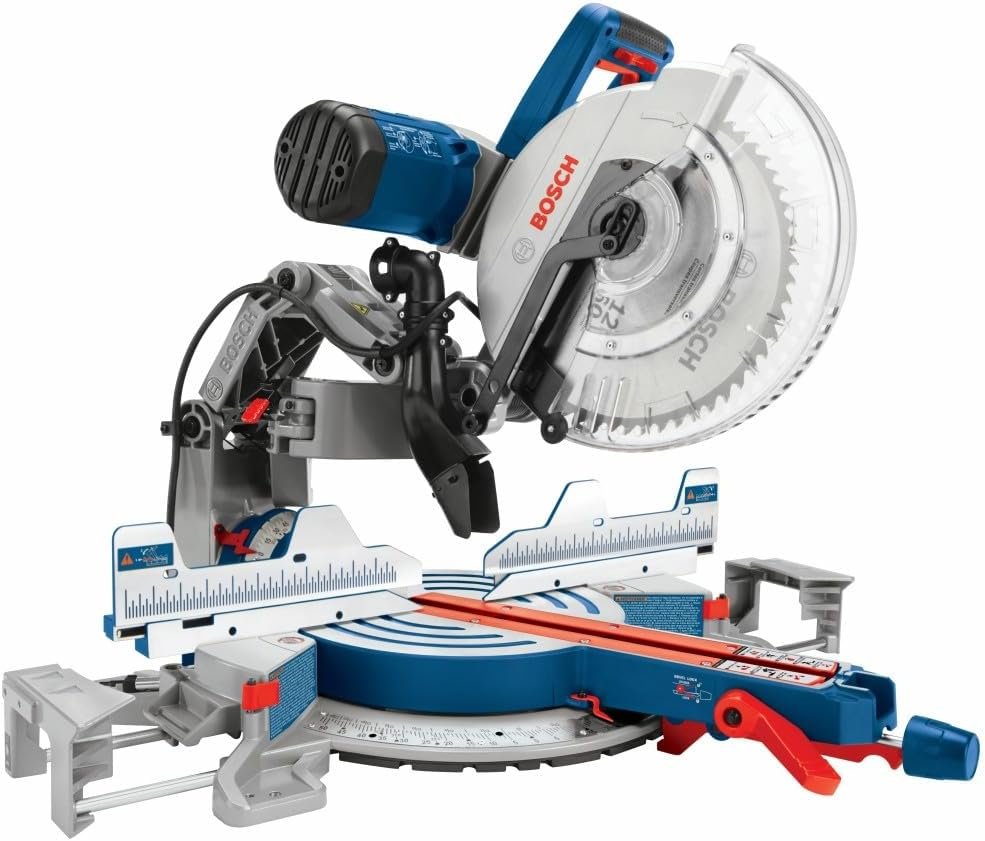Bosch 12-Inch Dual-Bevel Glide Miter Saw GCM12SD