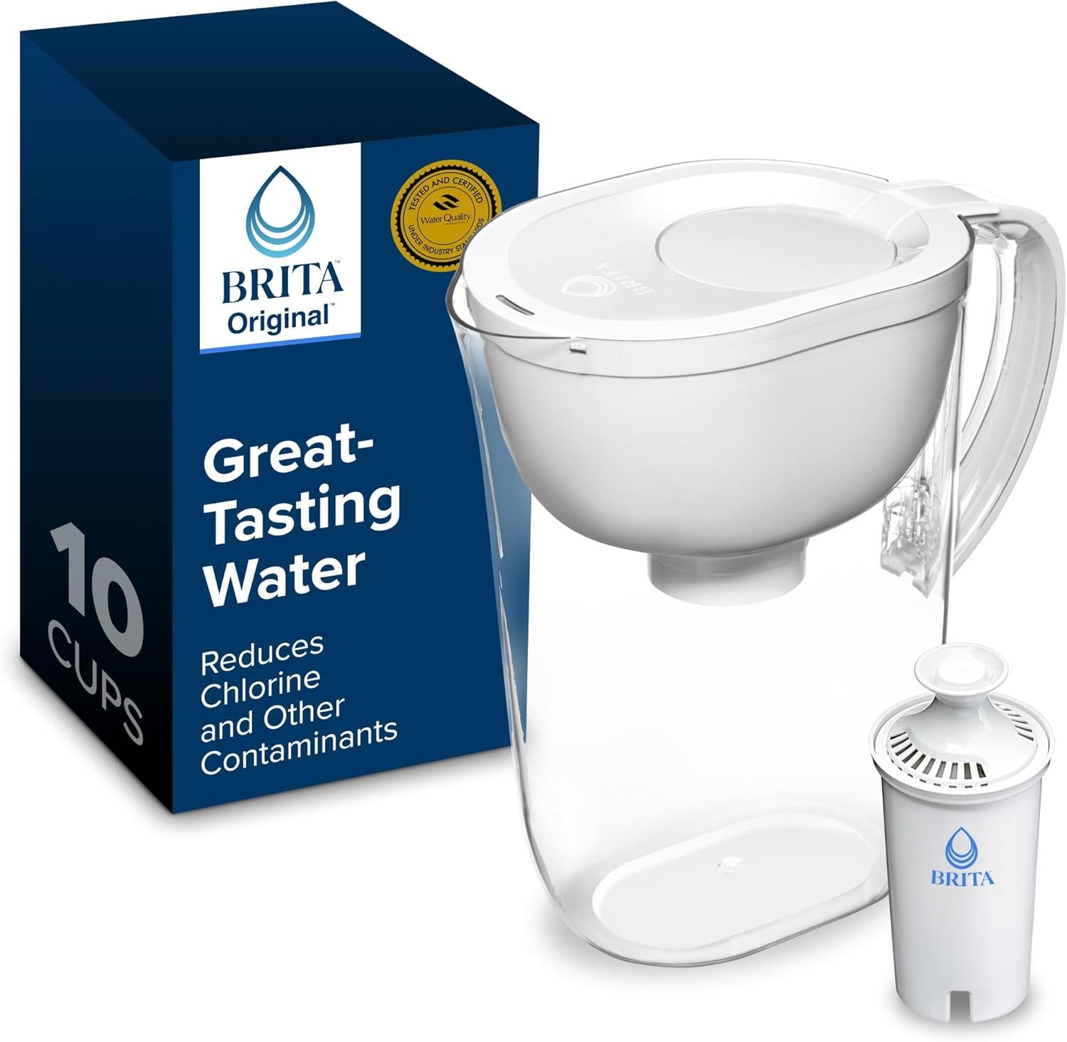 Brita Large 10 Cup Water Filter Pitcher