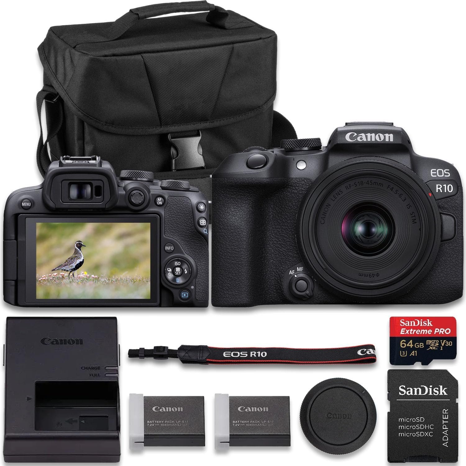 Canon EOS R10 Mirrorless Camera