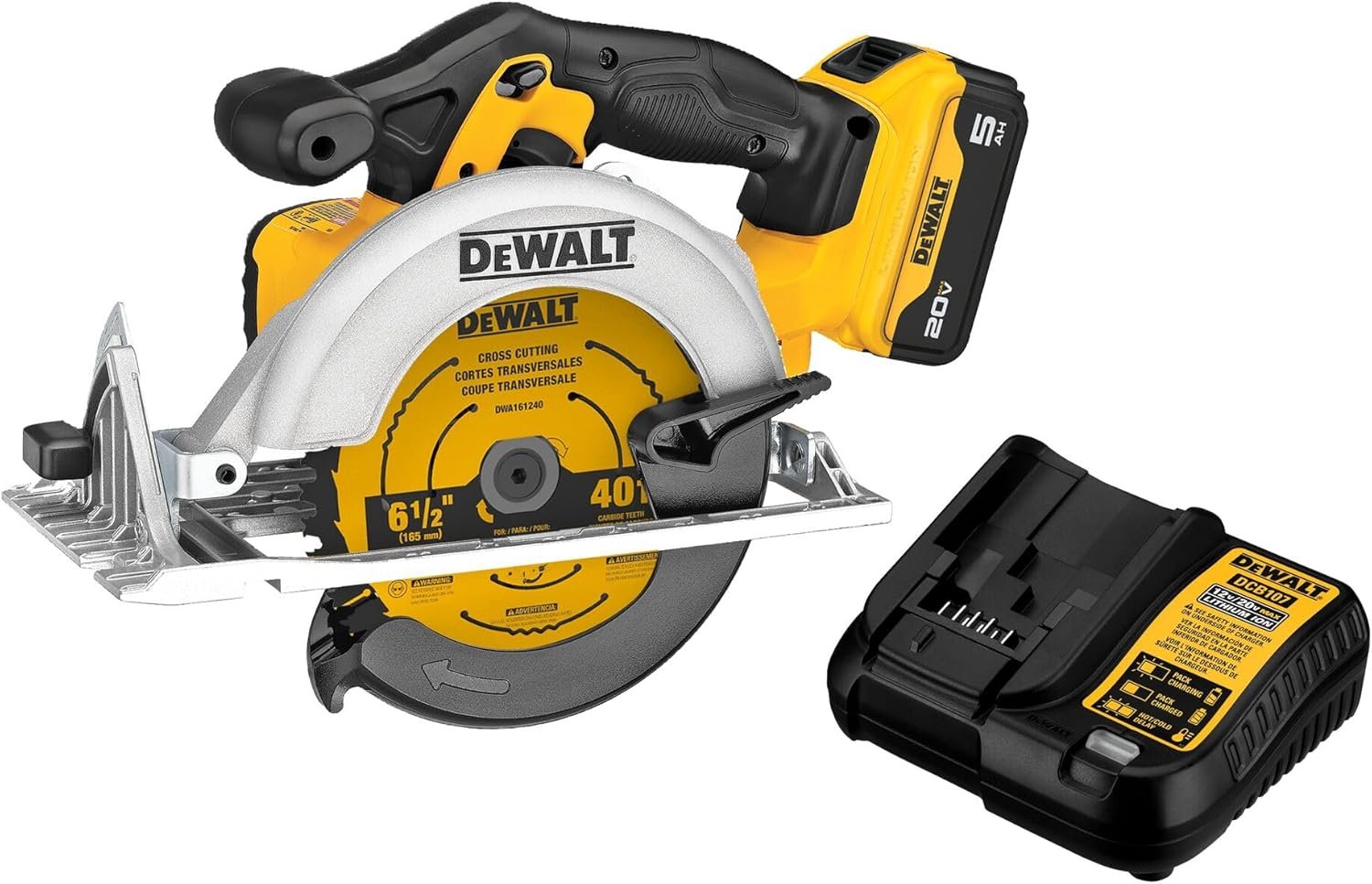 DeWalt 20V Max Circular Saw Kit DCS391L1