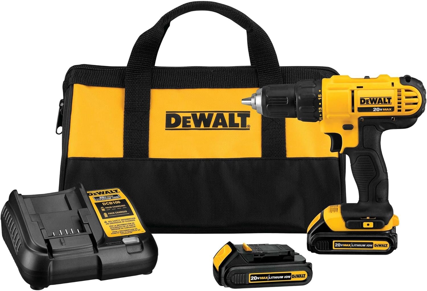 DeWalt DCD777C2 20V Max Drill Driver Kit