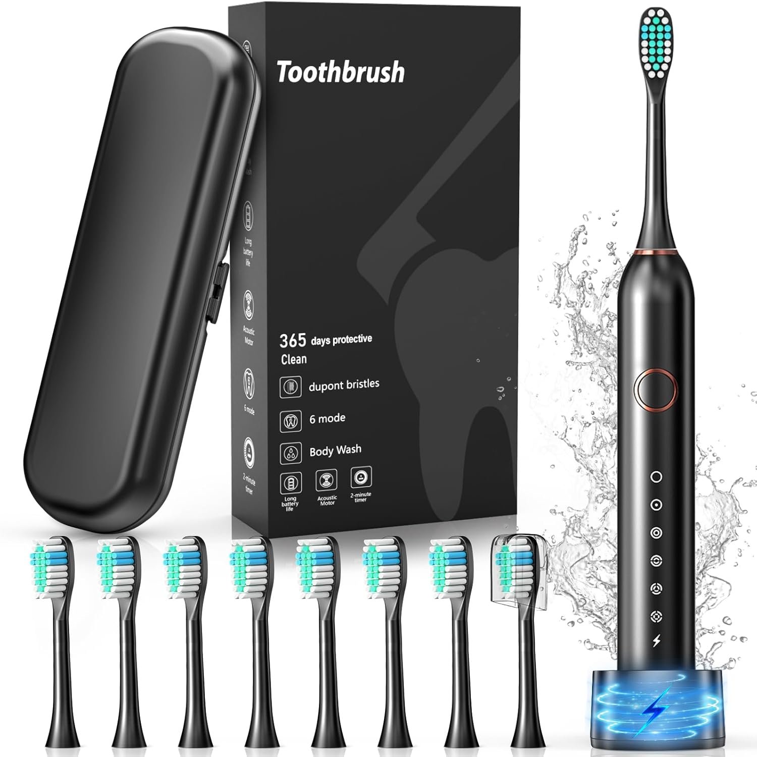 Electric Toothbrush, Sonic Type for Adults & Teens