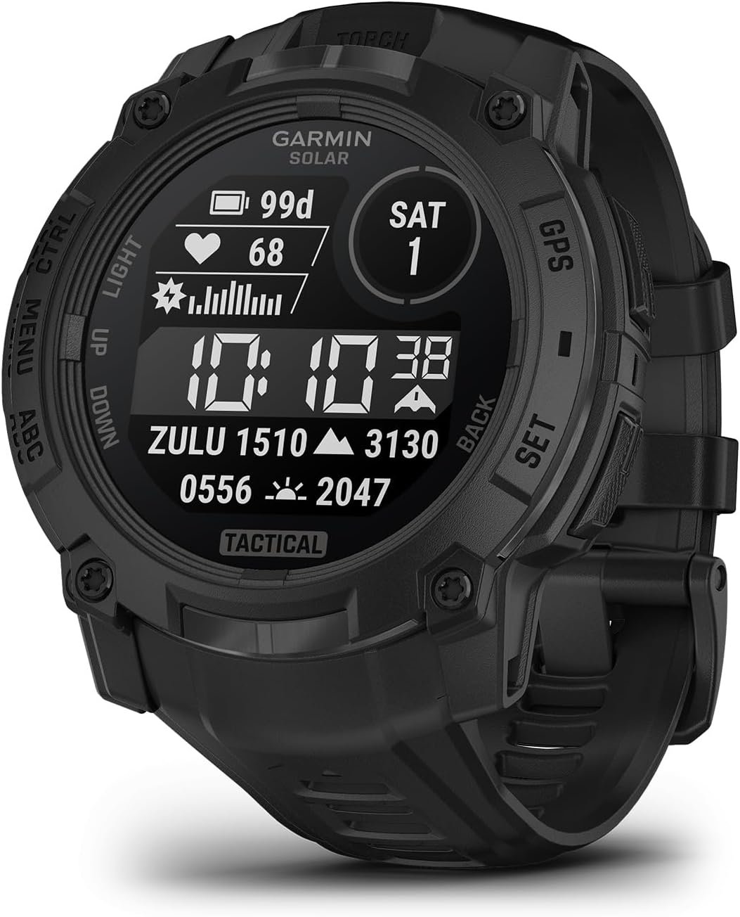 Garmin Instinct 3 Solar Tactical GPS Watch