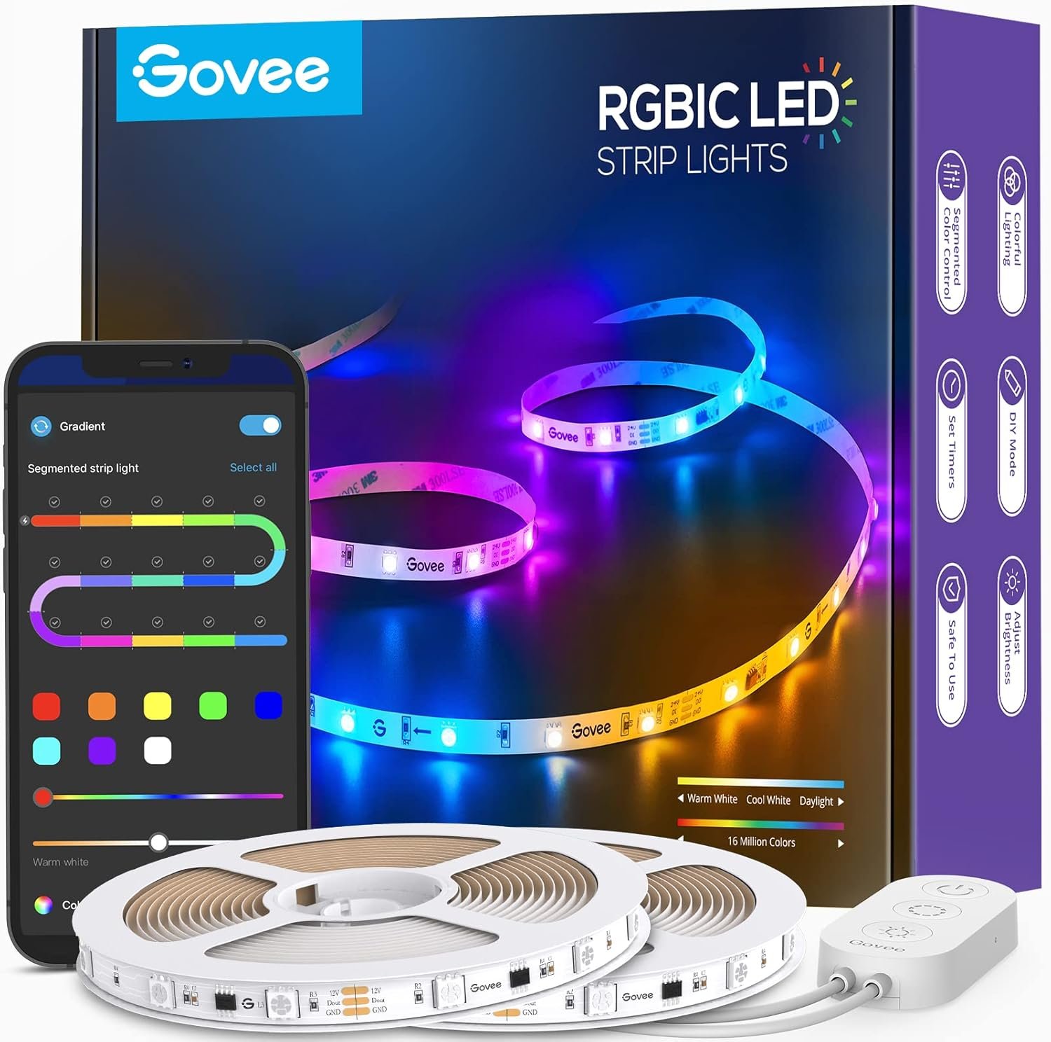 Govee LED Strip Lights 65.6ft
