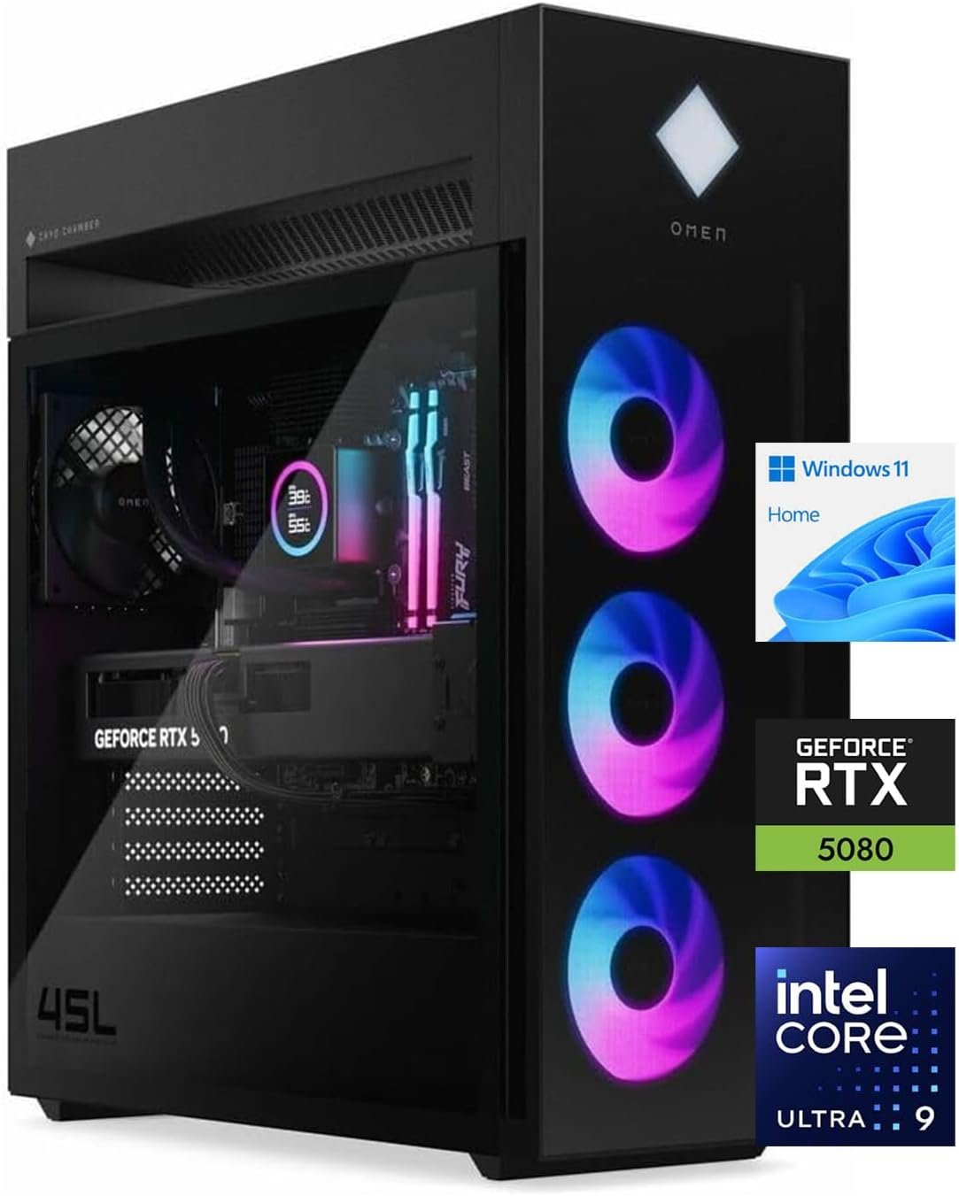 HP Omen 45L RTX 5080 Gaming Desktop