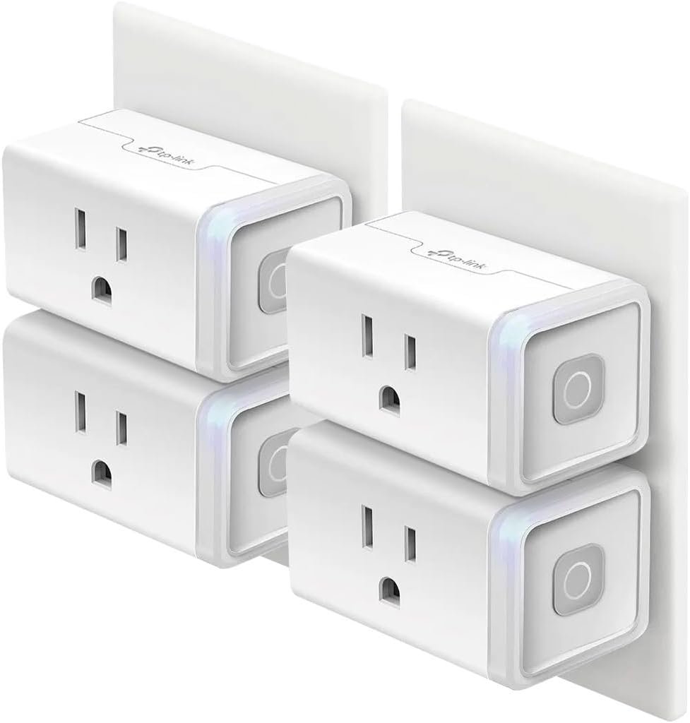 Kasa Smart Plug HS103P4 4-Pack