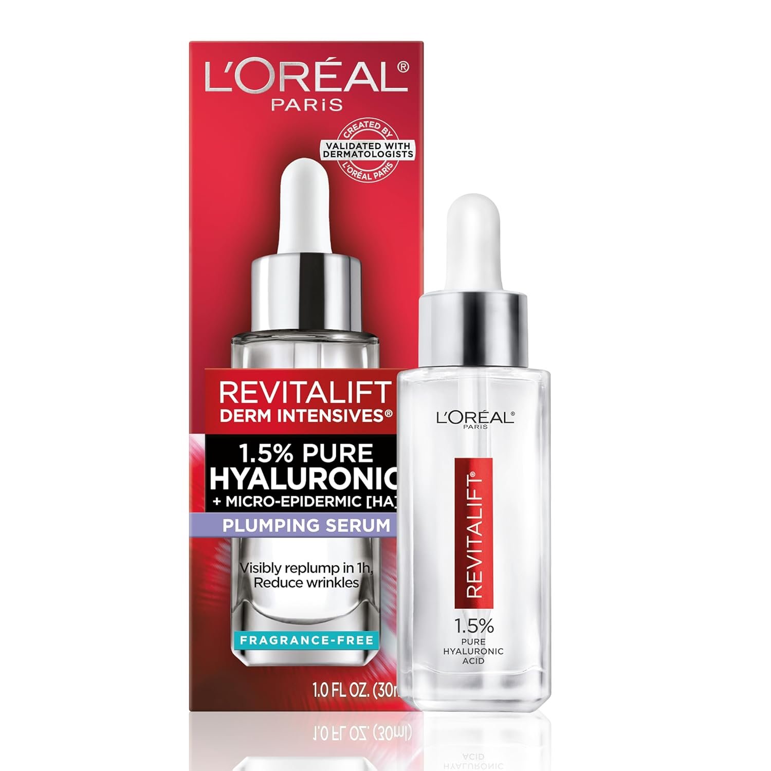 L'Oreal Paris Revitalift 1.5% Pure Hyaluronic Acid Serum for Face