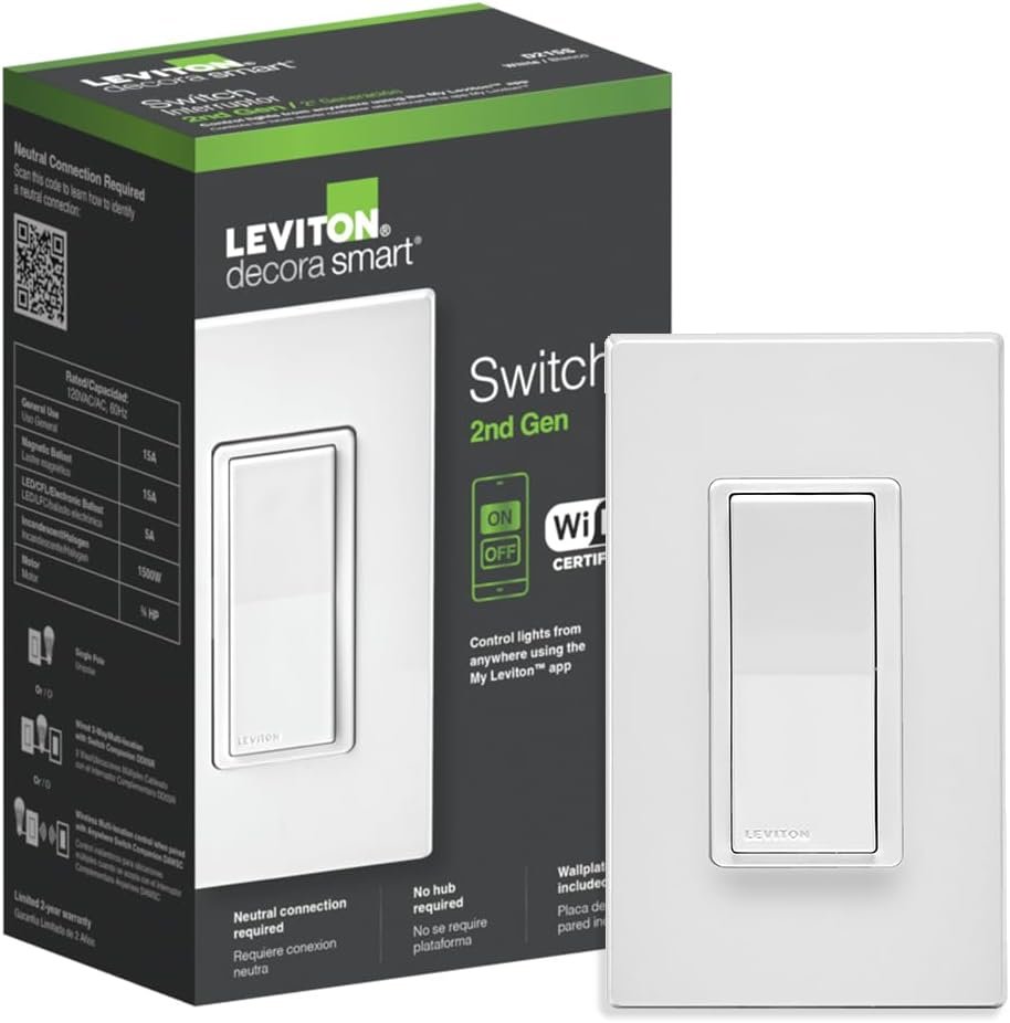 Leviton Decora Smart Switch 3-Pack