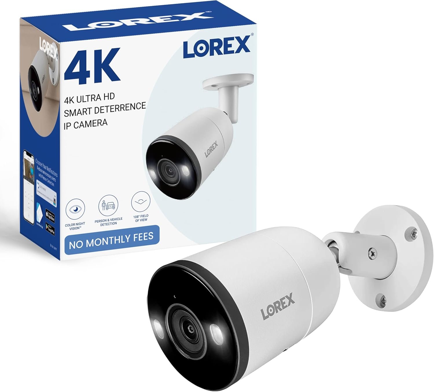 Lorex 4K Color Night Vision IP Security Camera