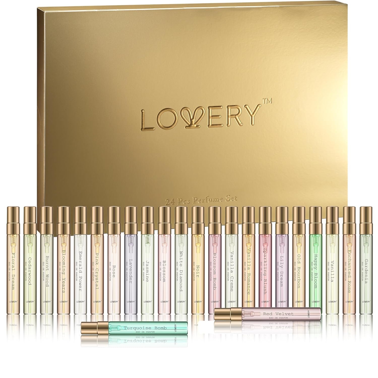 LOVERY 24-Piece Beauty Perfume Sets Gifts Set, Unique Gifts for Women