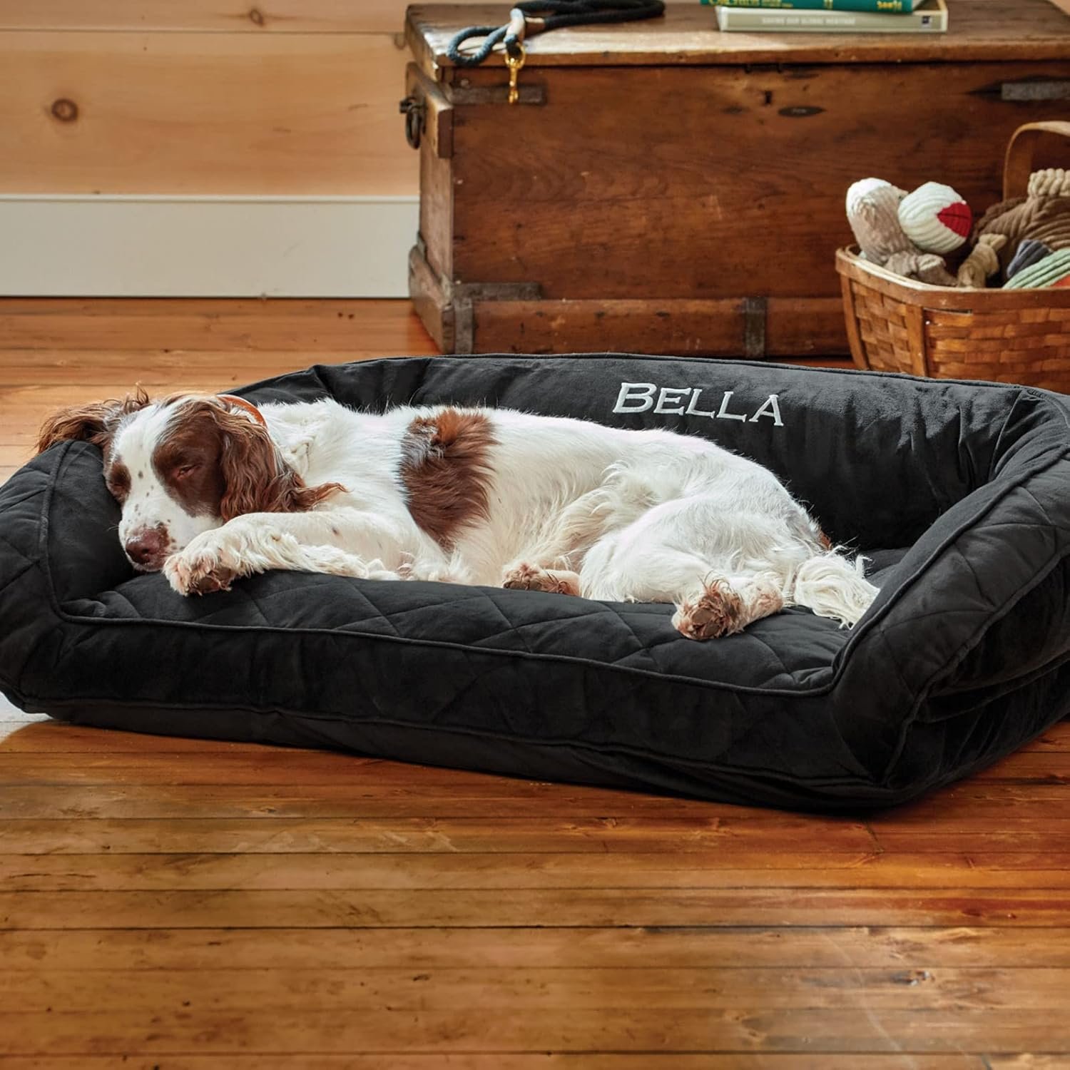 Orvis Waterproof Bolster Dog Bed Large