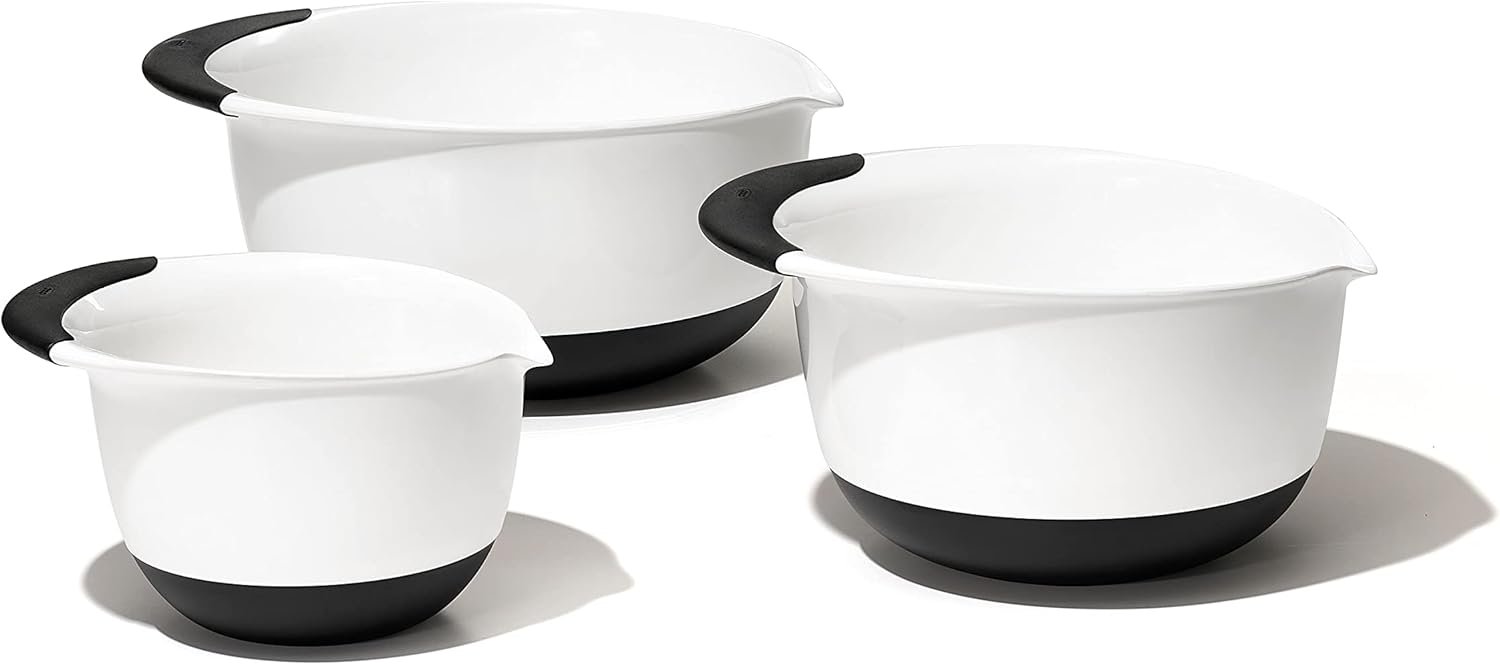 OXO Good Grips 3-Piece Mixing Bowl Set