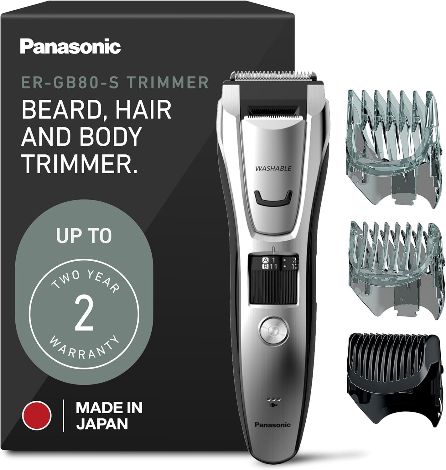 Panasonic Er-Gb80-S Body and Beard Trimmer