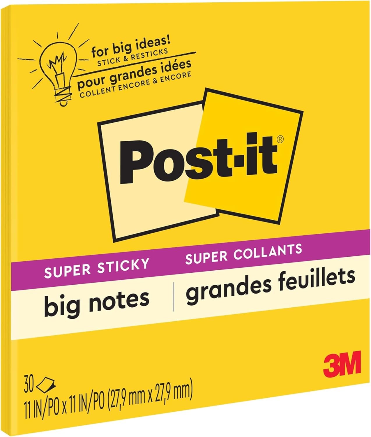 Post-it Super Sticky Notes 12-Pack