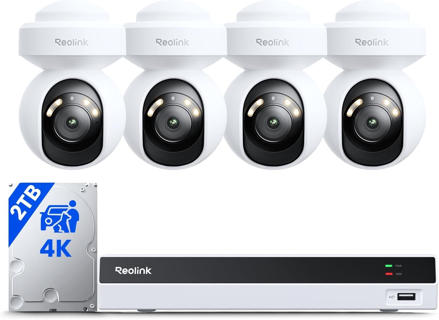 Reolink 4K Security Camera System 8CH NVR