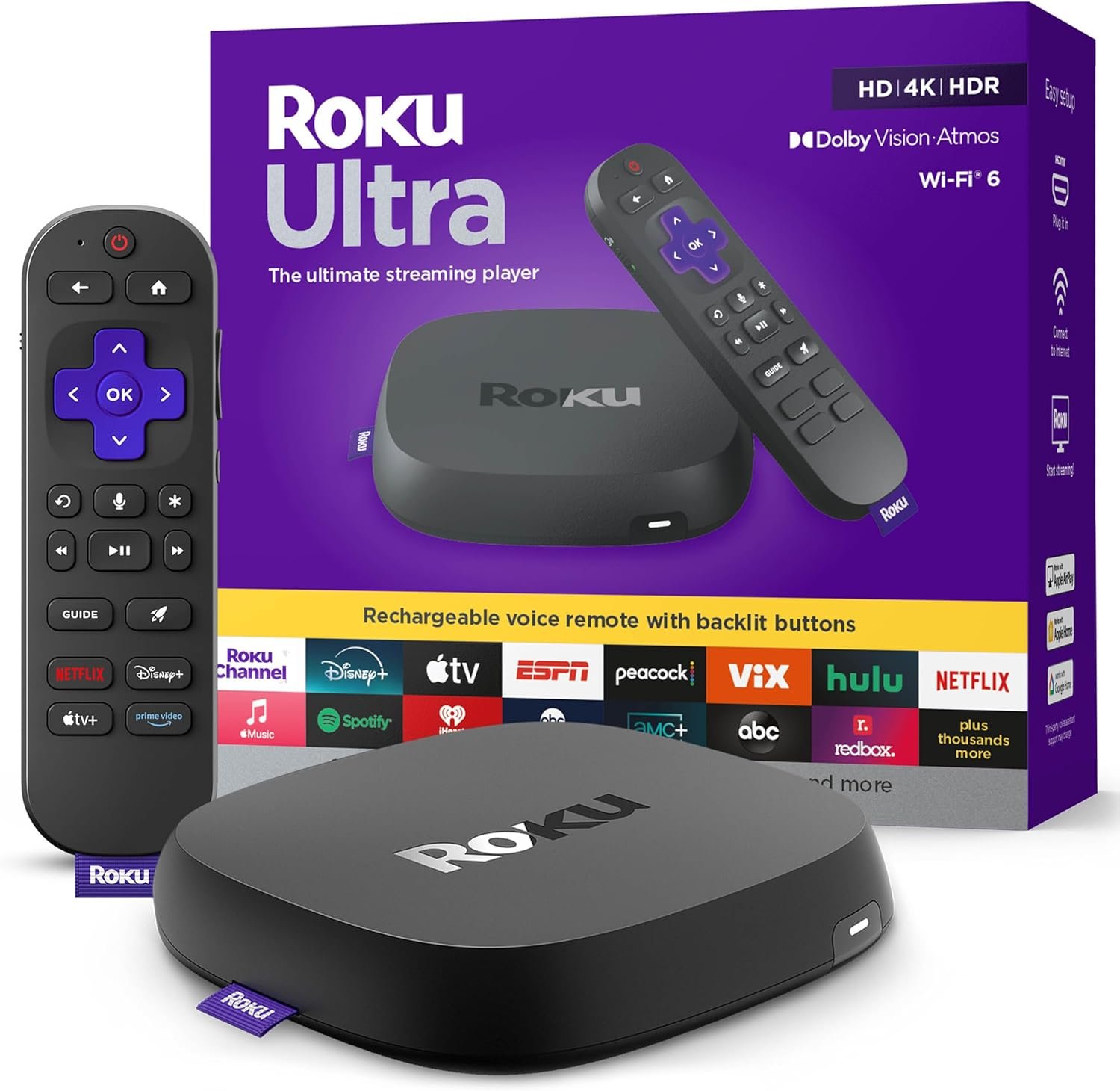 Roku Ultra 4K Streaming Player