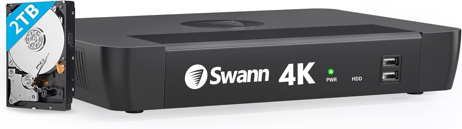 Swann 8 Channel 4K DVR Security System