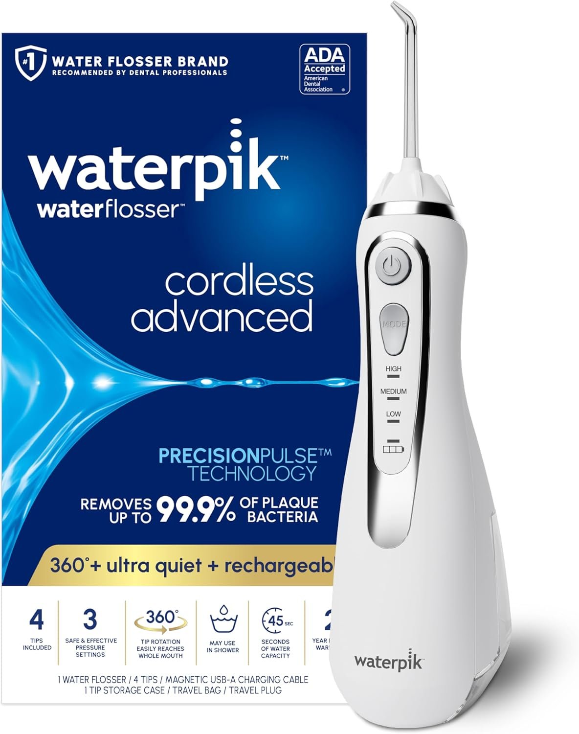 Waterpik Cordless Advanced Water Flosser