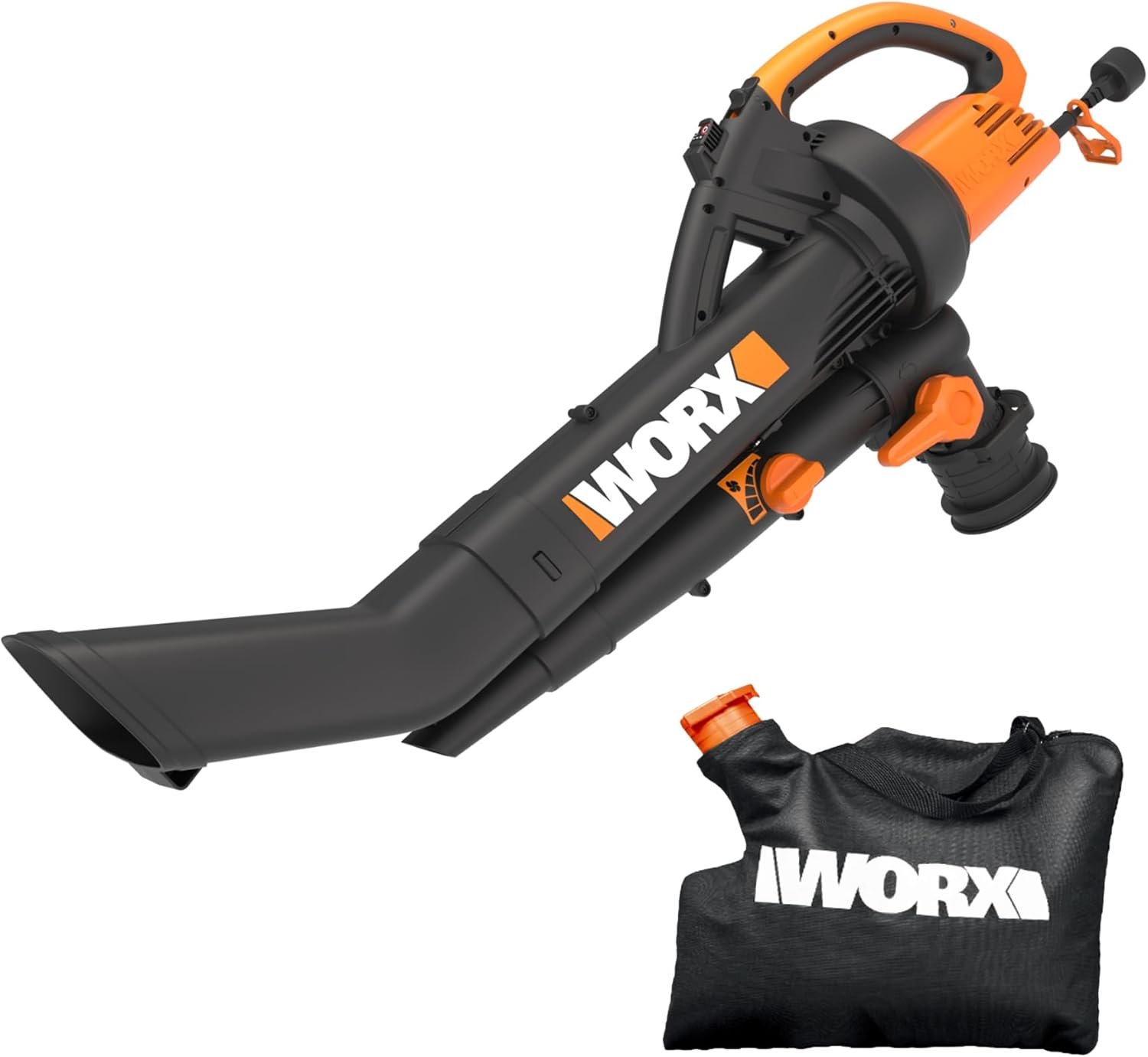 WORX WG505 3-in-1 Mulching Leaf Blower