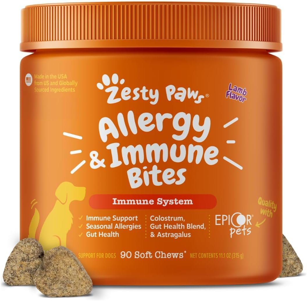 Zesty Paws Allergy Immune Supplement for Dogs